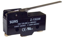 SUNS International Z-15GW Extended Lever 15A Micro Switch