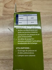 Tork Wall Plate Photocontrol Cat#3010 LED 120v New