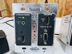Pair of CRESTRON DM-TX-200-C-2G-B-T / DMTX200C2GBT w/Power Supplies – read