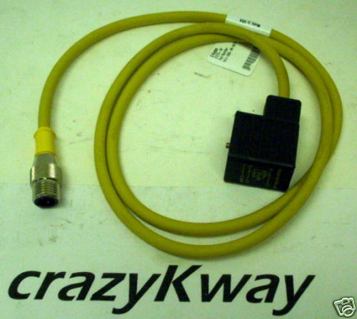 TURCK TIS 2-C523-1M-SB 3T SOLENOID QUICK DISCONNECT W/ LED NEW IN PACKAGE