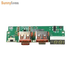 PD/QC 22.5W Fast Charging Module DIY Mobile Power Bank Circuit Board LED Display