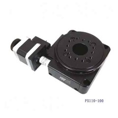 Motorized Rotary Table Optical Rotary Stage 100MM Bearing Scale PX110-100