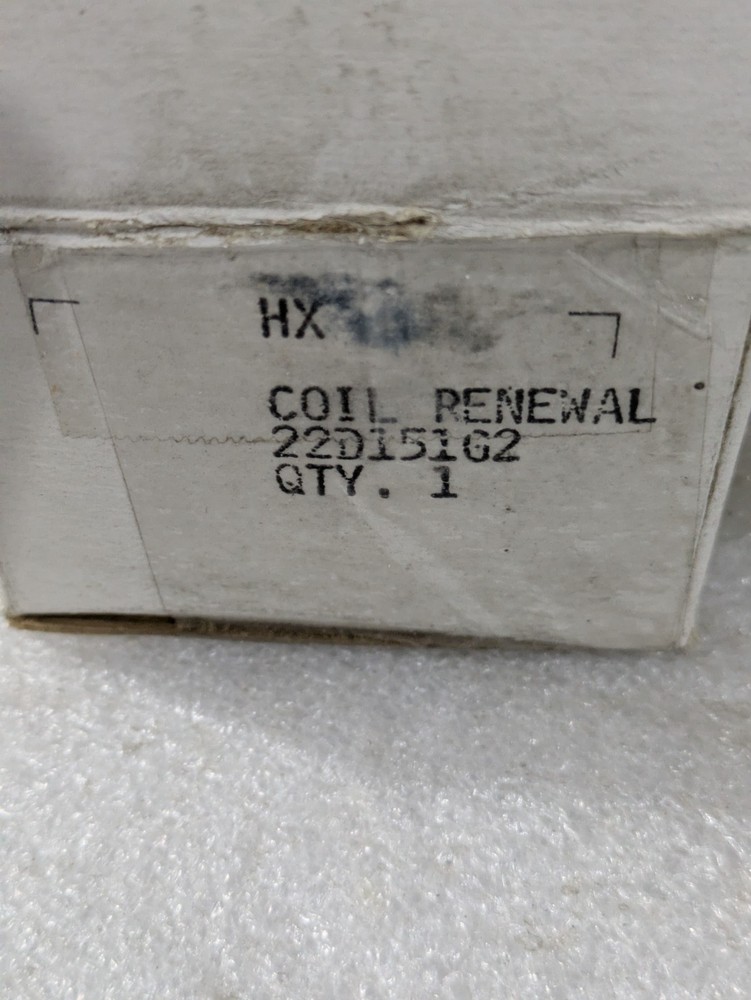 GE 22D151G2 COIL RENEWAL 110/92 60/50 HZ