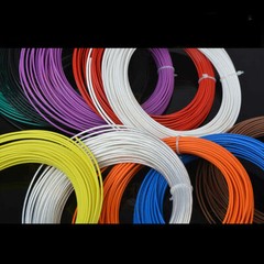 Multi-Strand PTFE Silver Plated Copper Wire Cable 14/16/18/19/20/22/24/26/30AWG