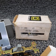 Square D Manual Starter 55393 Class 2510 Type FG1