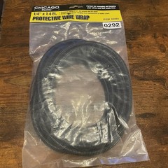 ✅1/4″ Black Split Wire Loom Tubing 14ft Conduit Cable Wrap Sleeve #️⃣292