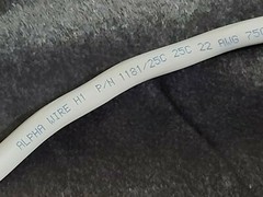 Alpha Wire 1181/25C 22/25C Premium Communication/Control Cable 300V Gray /10ft