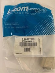 L-Com Reversible D-Sub Cable Mixed Lot CRMN15MF-15, CRMN15MM-10, CRMN25MF-5 NEW