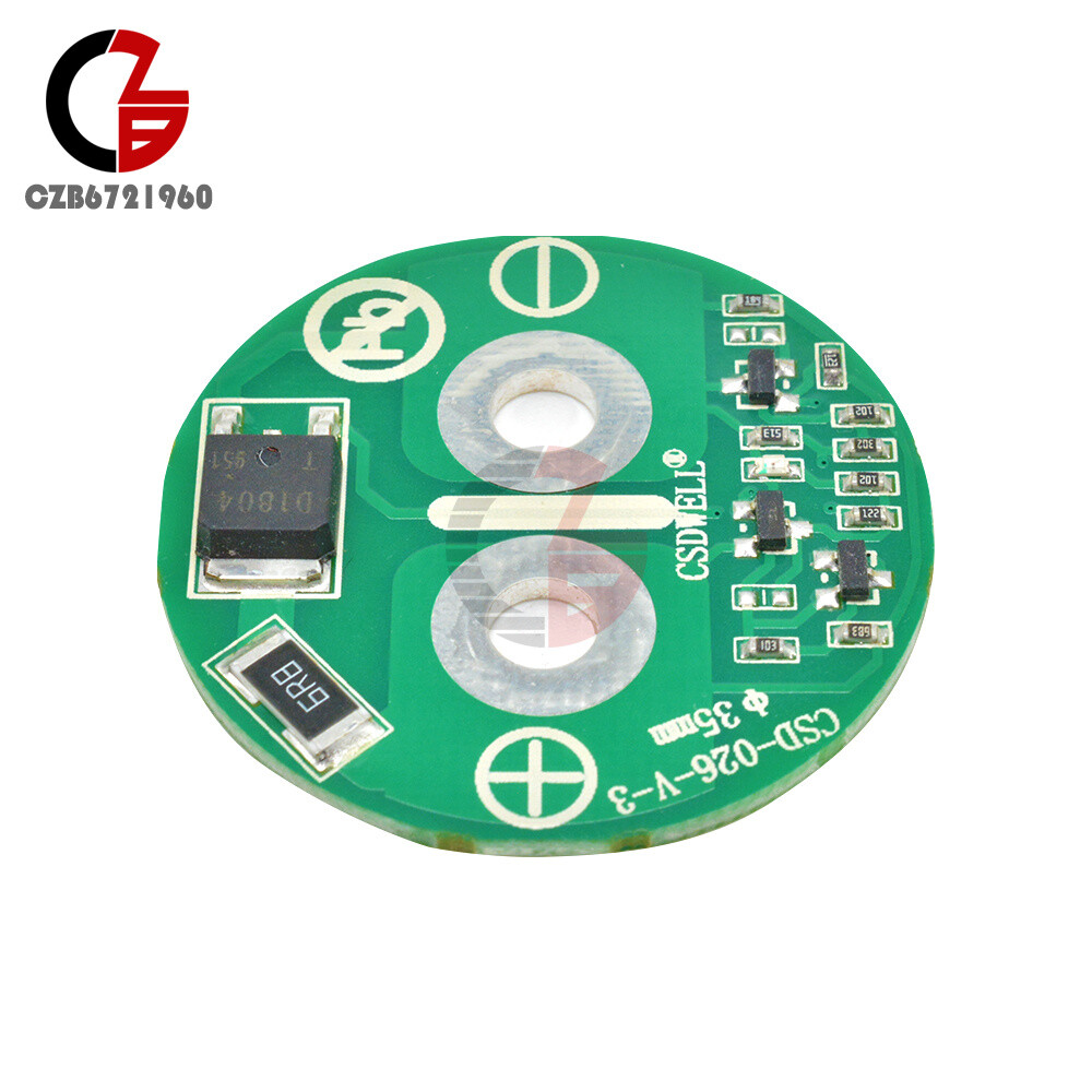 35mm Electrical Capacitor 2.7V 500F Super Capacitor Balancing Protection Board