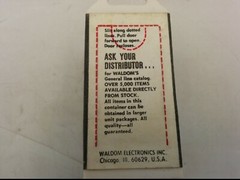 WALDOM 31210 3-WAY WIRE BUTT CONNECTORS, 12-10 GAUGE, BOX OF 20, NIB
