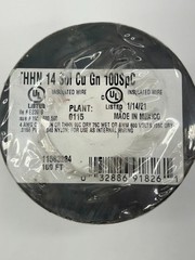 Southwire 600v Green THHN 14 Gauge Solid Wire, 100′ Single Wire Spool New