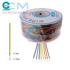 30AWG Test Wrapping Cable Wire 280M B-30-1000 8-Wire Colored Insulation