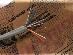 50′ Superior Essex 18-241-33 4 Pair 24 AWG UTP Cat 3 CMR Telephone Wire Cable