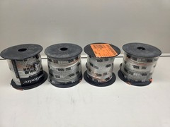 (1) NEW Southwire 100 ft. 14 Gauge White Solid Copper THHN Wire