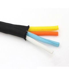 Split Braided Sleeving Tube Five Color Cable Wire Sheath Flame Retardant Φ5-60mm
