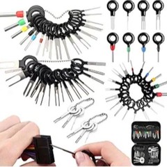 Removal Tool Kit, 140 Pcs Pin Extractor Kit for Car, Wire Connector Release Key