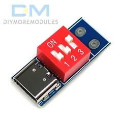Type-C PD Fast Charging Decoy Trigger Module 5V 9V 12V 20V Adjustable Voltage 5A