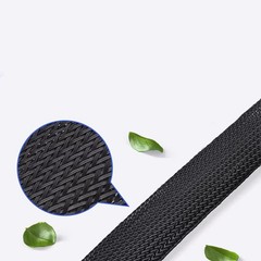 1~18mm Black 3 Weaves Wire Expandable Braided Cable Sleeving Nylon PET Harness