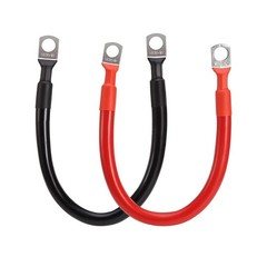 2 AWG Gauge Custom Battery Cable Copper Car Solar Power Wire Inverter Welding
