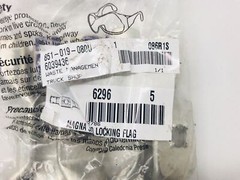 (5 Pack) Magna-Lug 3/0 Locking Flag, Copper, Tin-plated