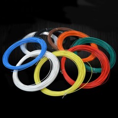 Multi-Strand PTFE Silver Plated Copper Wire Cable 14/16/18/19/20/22/24/26/30AWG