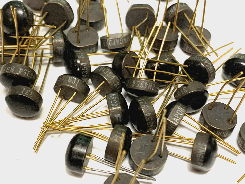 5 Pieces 2N4354 SOLID STATE BIPOLAR TRANSISTOR, PNP, -80V TO-18