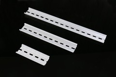 GEYA 35mm Width Din Rail Aluminum Alloy Slotted Rail 10cm 15cm 20cm 30cm Length
