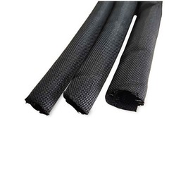 Braided Sleeving Self Closing – Braid Cable Wiring Harness Loom Protection Black