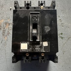 Vintage Westinghouse 15 Amp Main Circuit Breaker 480 VAC