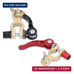 Watris Veiyi Battery Terminal Connectors, 2PCS Positive Negative Car Battery Ter