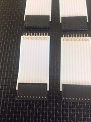 (lot Of 14 ) Flexible Flat Ribbon Cable 10 Way (wire) Jumper Cable