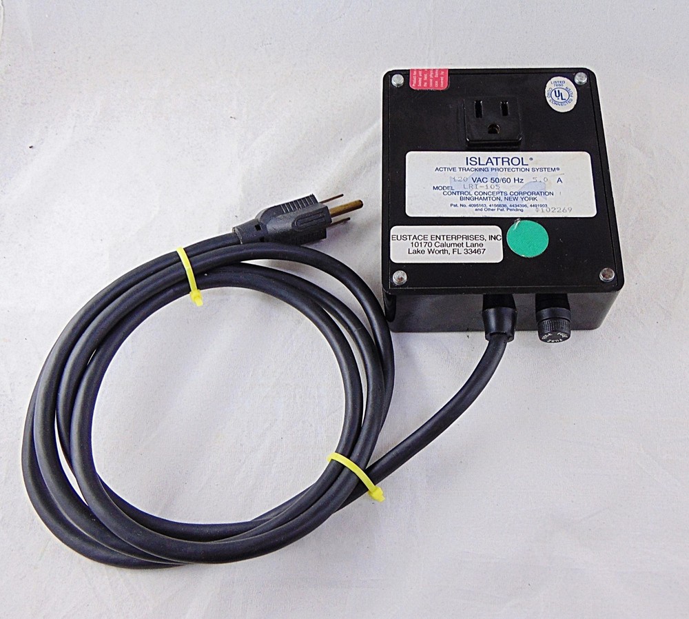 Islatrol Active Tracking Protection System LRI-105 120V 5A Control Concepts READ