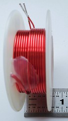 US Stock – NOS Chokes Unlimited 0.08 mH Air Core Inductor 18 AWG wire