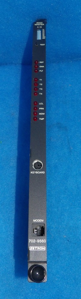 Zetrom 702-9560 Master 2000 A-B Card 1 Year Warranty