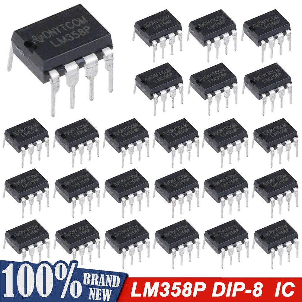 50x LM358P LM358 Dual Industry-Standard Dual Operational Amplifier IC DIP-8
