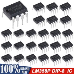 50x LM358P LM358 Dual Industry-Standard Dual Operational Amplifier IC DIP-8