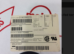 New! Spool of (500) Molex tape-fed terminals Model BRA-8156NT