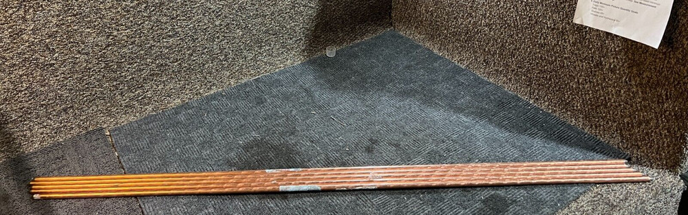 (Pack of 5) AT&T Supply Pure Copper Round Rod Electrode Copper Rod 60″ x 0.56″