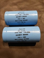 Aero M- Type CGR, 5500 MFG, 200V, 85C Screw Top Can Capacitor +/- 10-50%