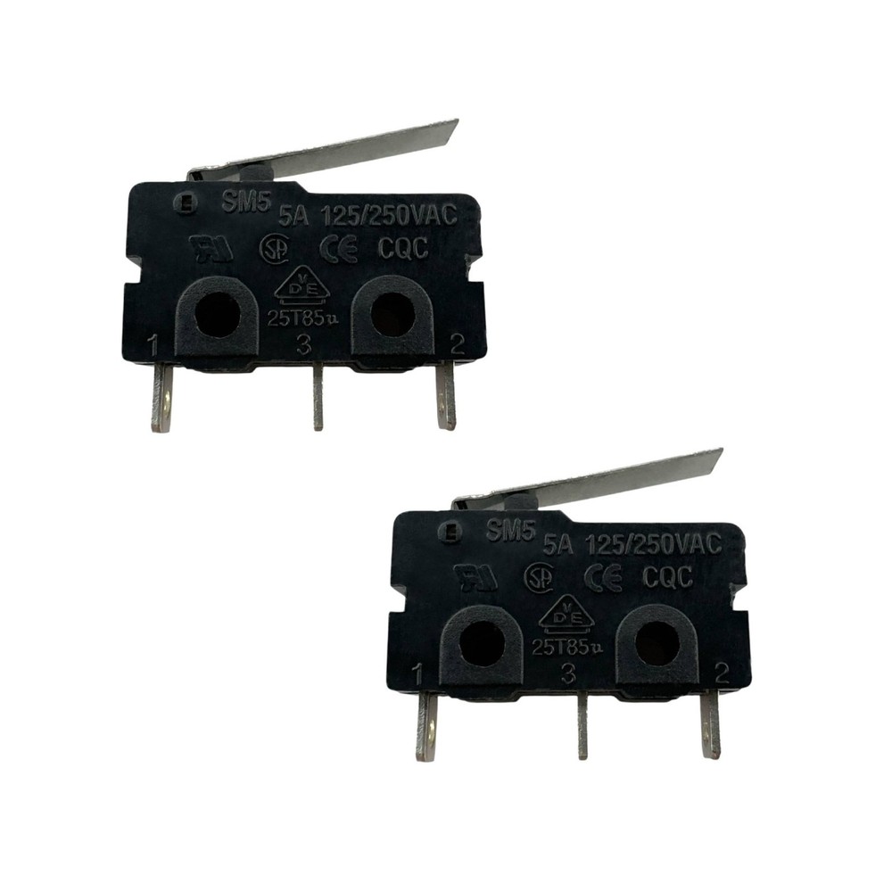 2 Pcs – DICGU SM5 Lever 3-Pin Micro Limit Switch 5A 125/250VAC
