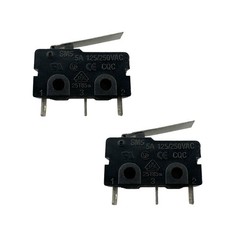 2 Pcs – DICGU SM5 Lever 3-Pin Micro Limit Switch 5A 125/250VAC