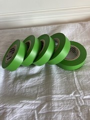 Certoplast Electrical Tape 20 Rolls of Green New with Free Shipping A5