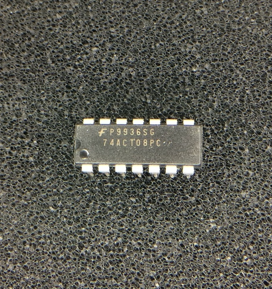 74ACT08PC FSC SN74ACT08N MC74ACT04N IC GATE AND 4CH 2-INP 14DIP 12 PIECES