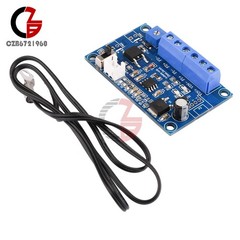 DC 12V/24V Fan Temperature Control Fan Speed Regulator Module PWM Speed Governor