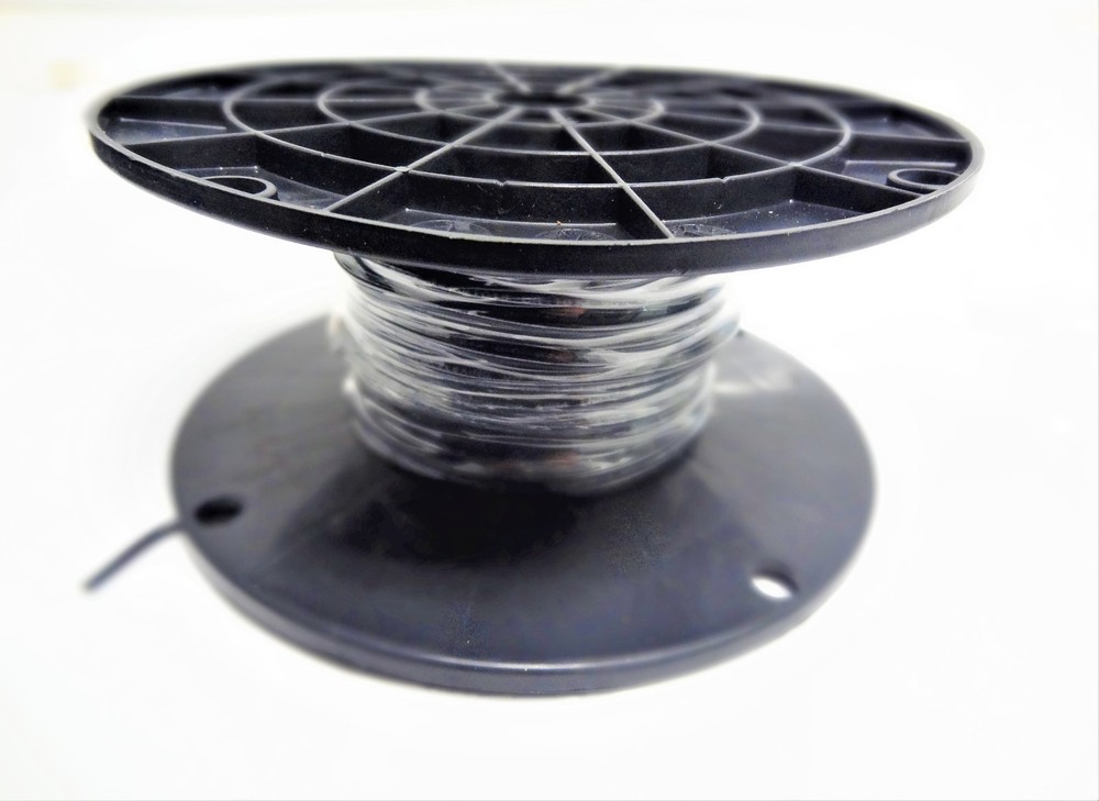 MTW 8 GAUGE AWG BLACK COPPER 19 STRAND WIRE 250′ FT MADE IN USA