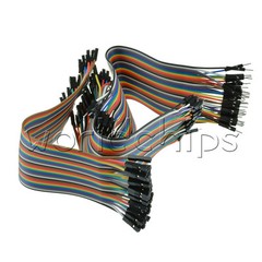 3Pcs 40 Root Dupont Wire Male to Male + Male to Female + Female to Female 20CM