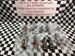 LOT OF 10 GLENAIR BACKSHELL 31461-E4122S04061S0555, MS3057-6A #BOX 13 “E2”