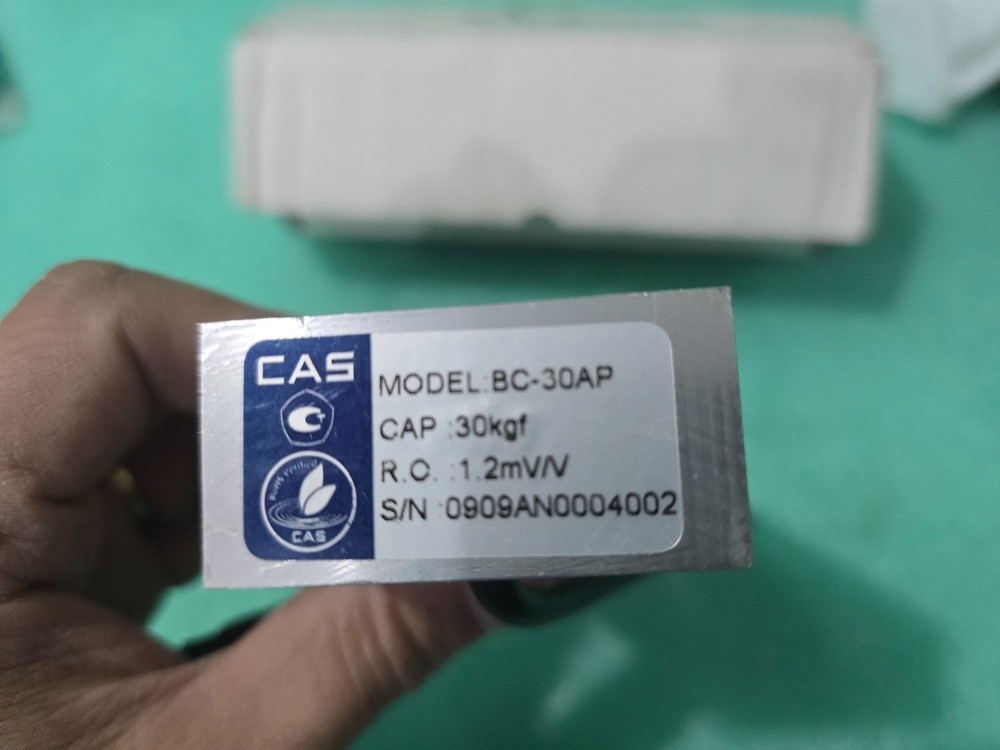 Genuine CAS BC-30AP 30kg Load Cell 1.2mV/V Single Point Scale Sensor IP65