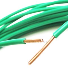 Green 10 Gauge AWG THHN Jacket Solid Copper Grounding Wire 200ft-500ft