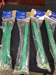 100- Metallics Hex Head Combo Solid Wire Grounding Tails 12AWG 12” with Loop